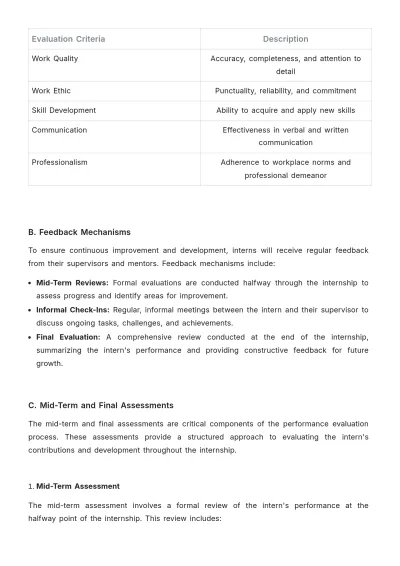 Free School Internship Proposal Template to Edit Online