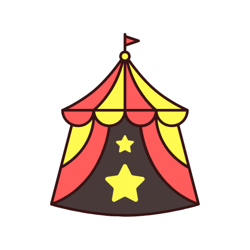 Circus Entertainment Icon