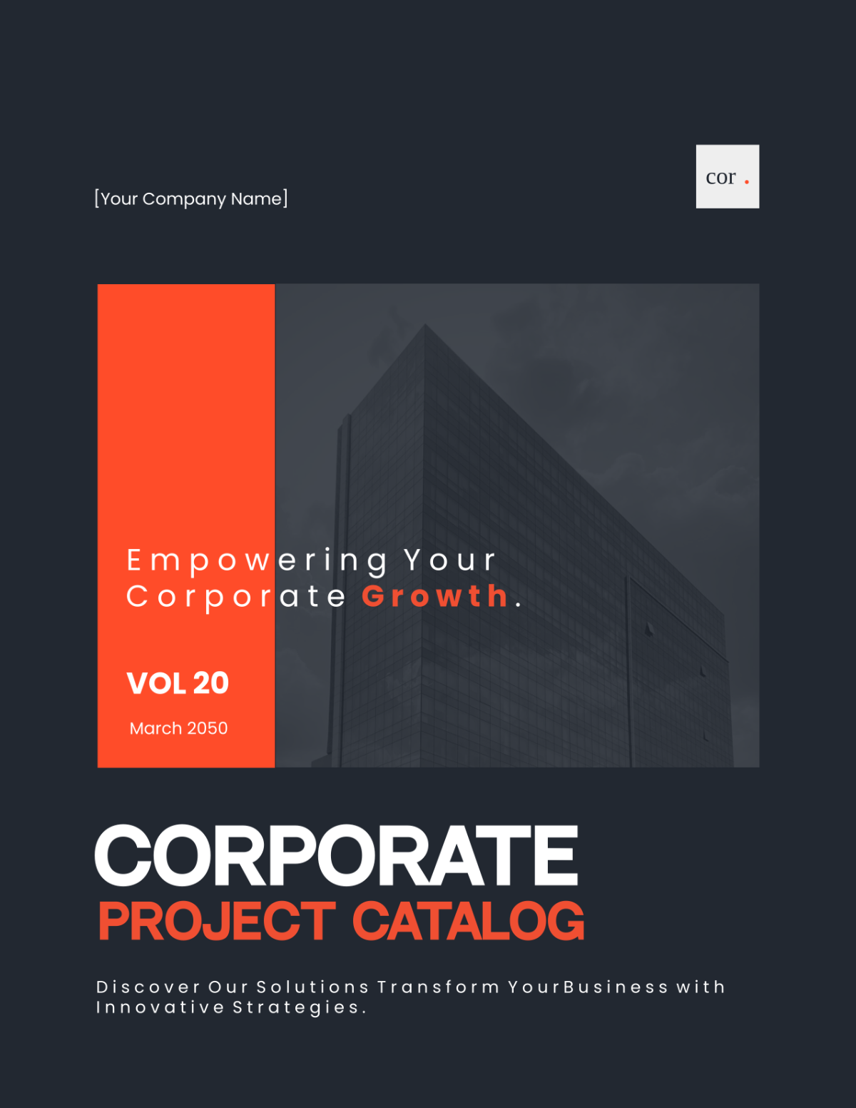 Corporate Project Catalog