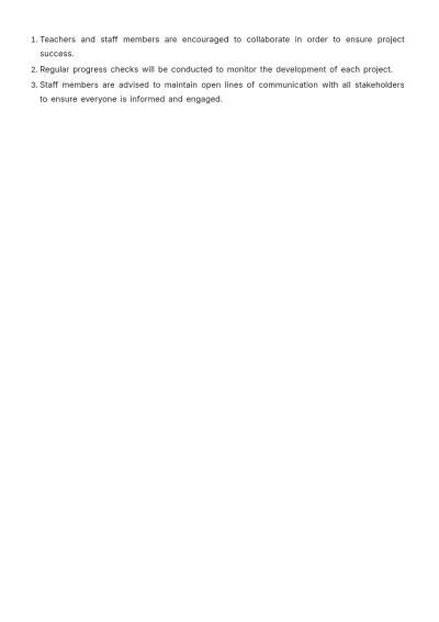 Free School Project Schedule Template to Edit Online