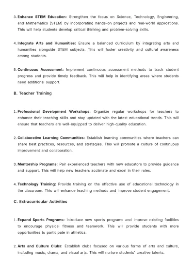 Free School Board Proposal Template to Edit Online