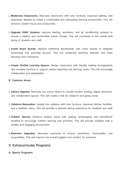 Free School Board Proposal Template to Edit Online