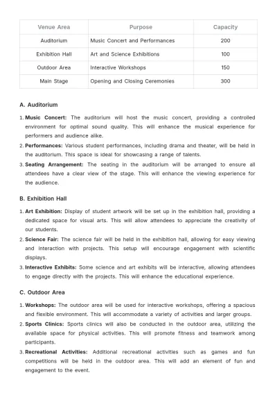 Free School Aesthetic Event Proposal Template to Edit Online