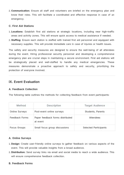 Free School Aesthetic Event Proposal Template to Edit Online
