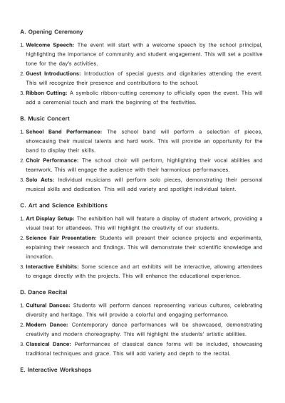 Free School Aesthetic Event Proposal Template to Edit Online