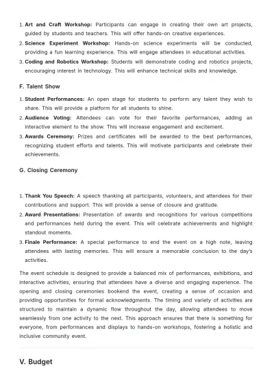 Free School Aesthetic Event Proposal Template to Edit Online