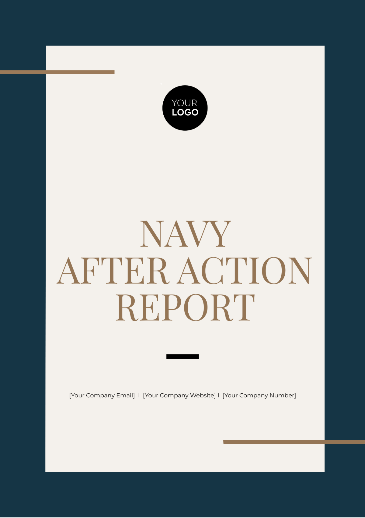 Free Navy After Action Report Template - Edit Online & Download ...