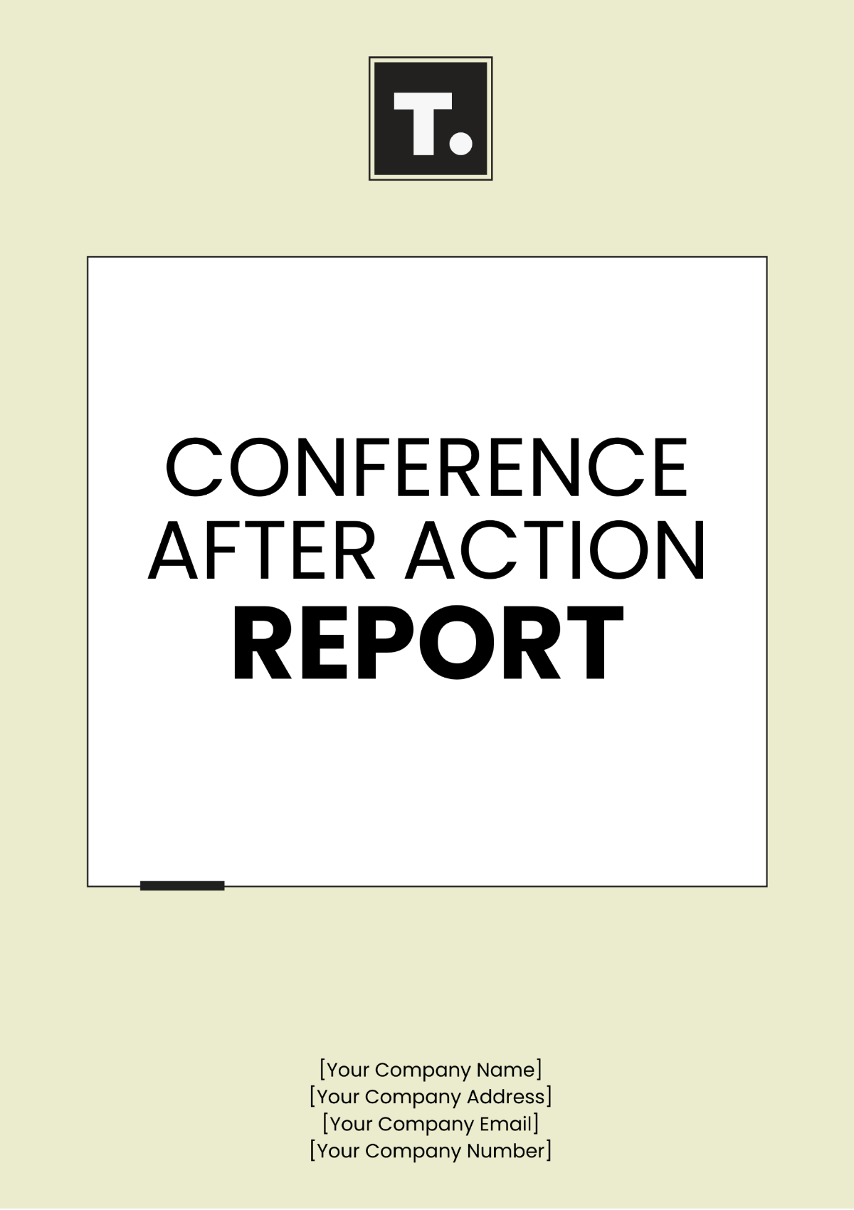 Conference After Action Report Template - Edit Online & Download