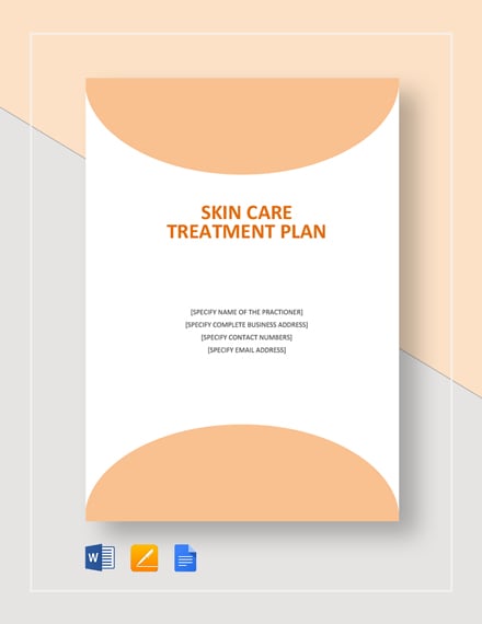 sample business plan for skin care products