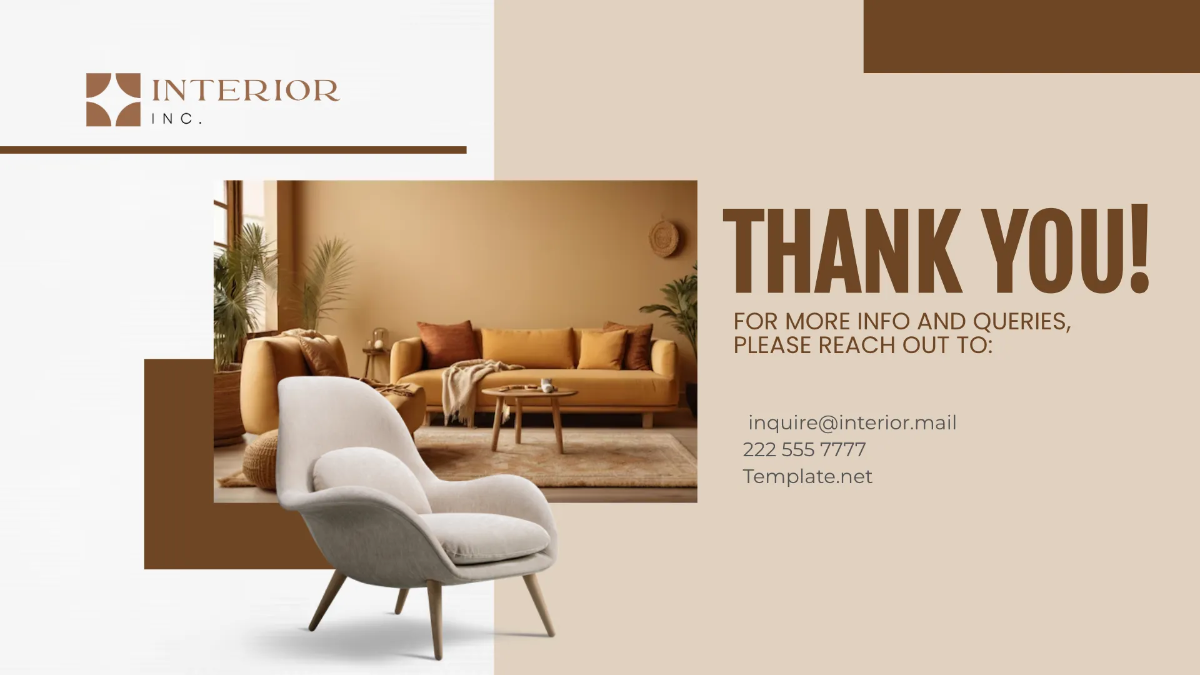 Free Interior Design Introduction Presentation Template to Edit Online