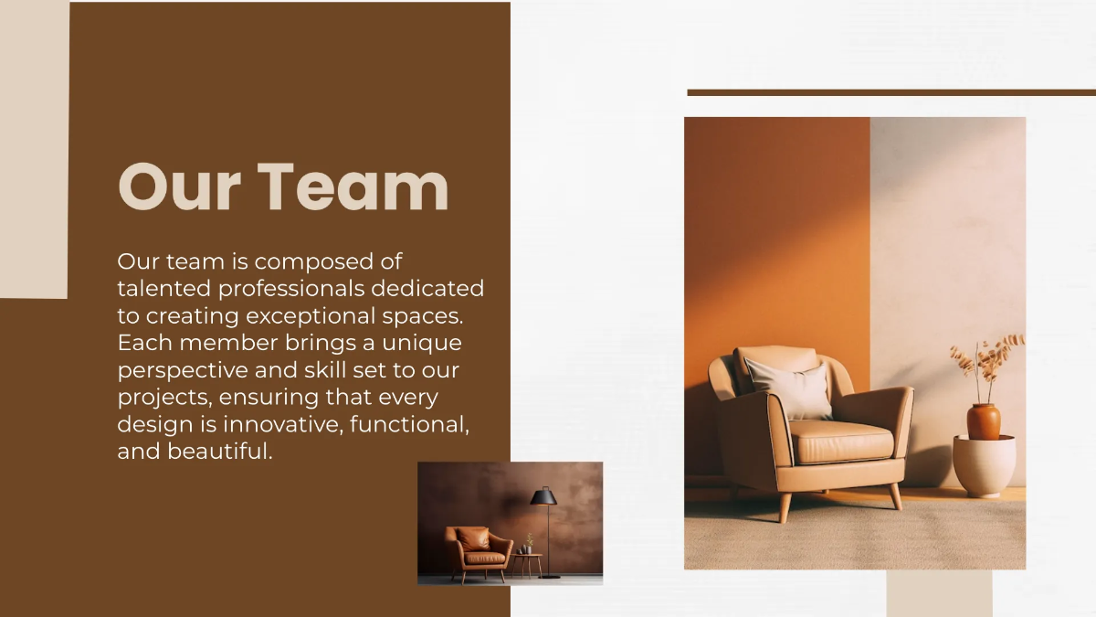 Free Interior Design Introduction Presentation Template to Edit Online