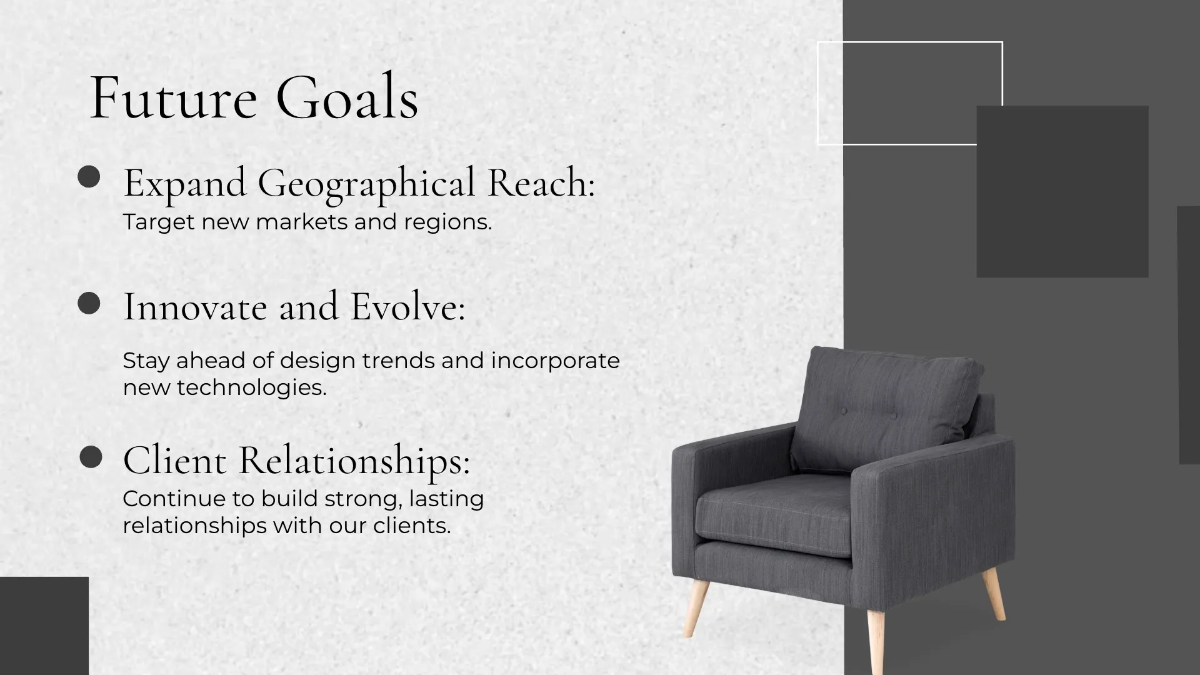 Free Interior Design Report Presentation Template to Edit Online