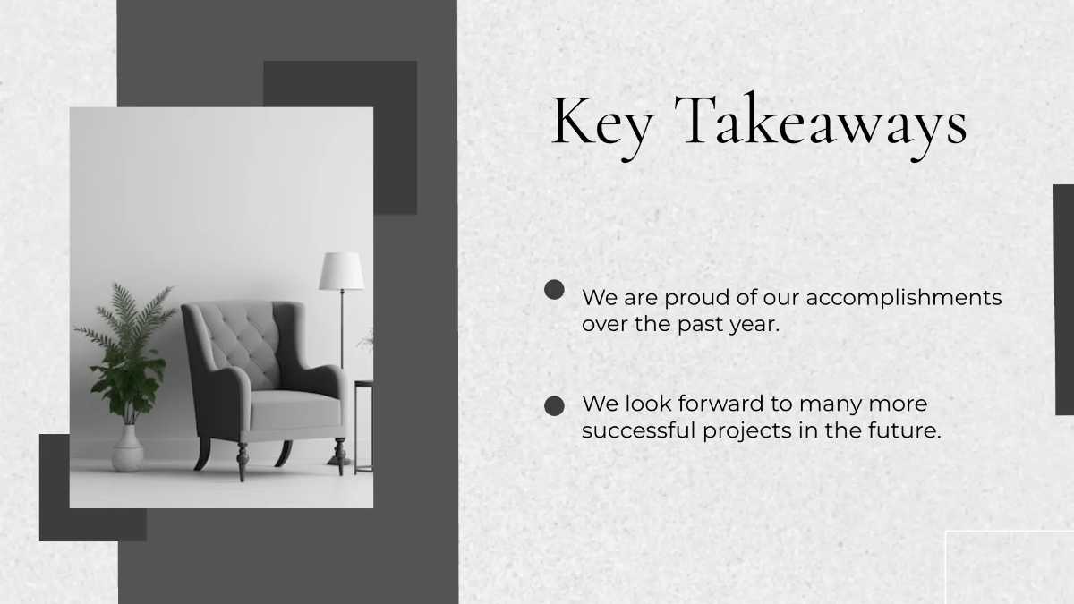 Free Interior Design Report Presentation Template to Edit Online