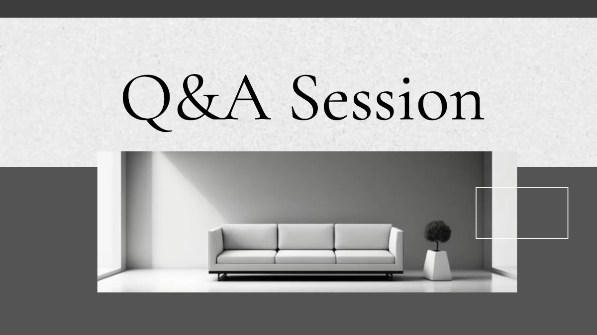 Free Interior Design Report Presentation Template to Edit Online