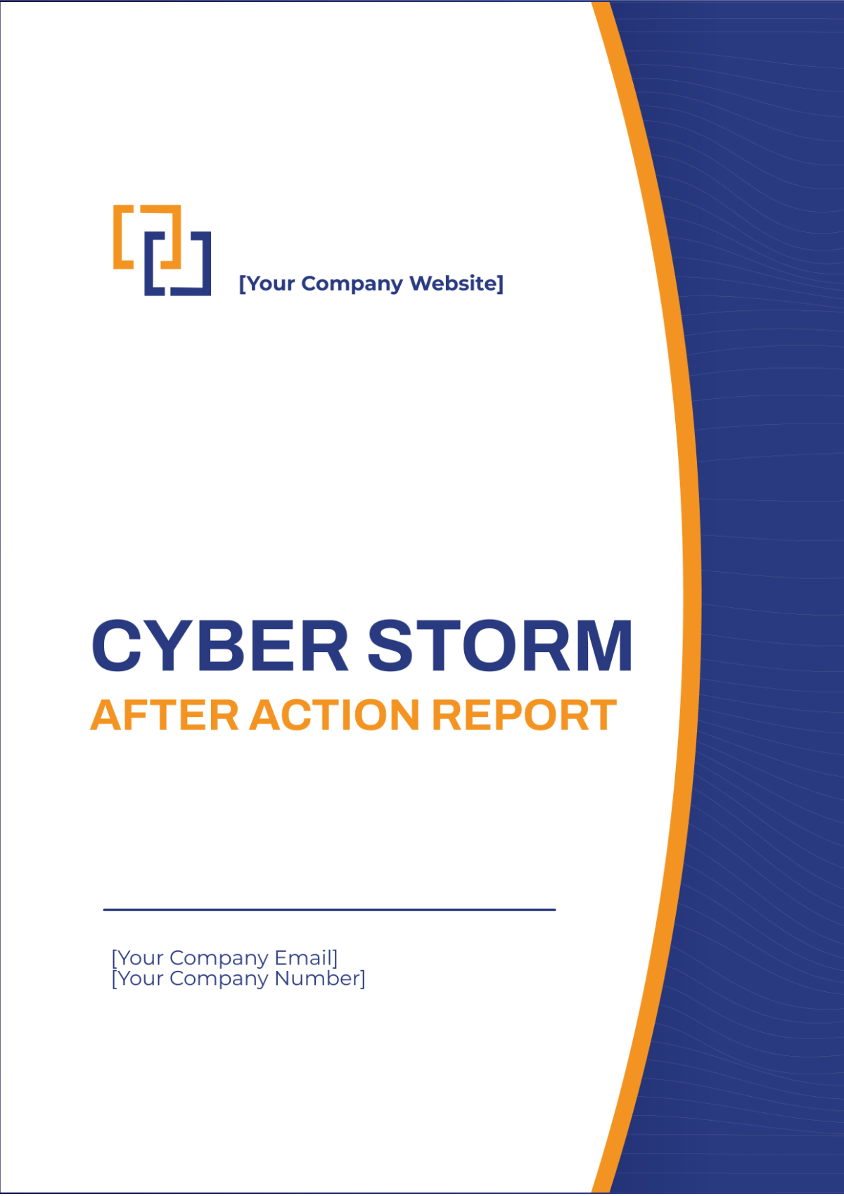 Cyber Storm After Action Report Template - Edit Online & Download