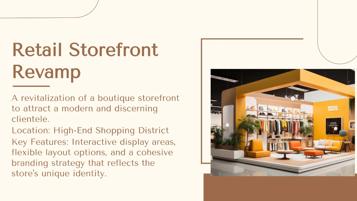 Free Interior Design Business Presentation Template to Edit Online