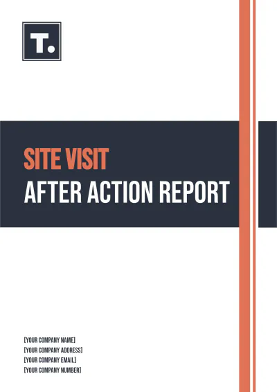 Free Site Visit After Action Report Template to Edit Online