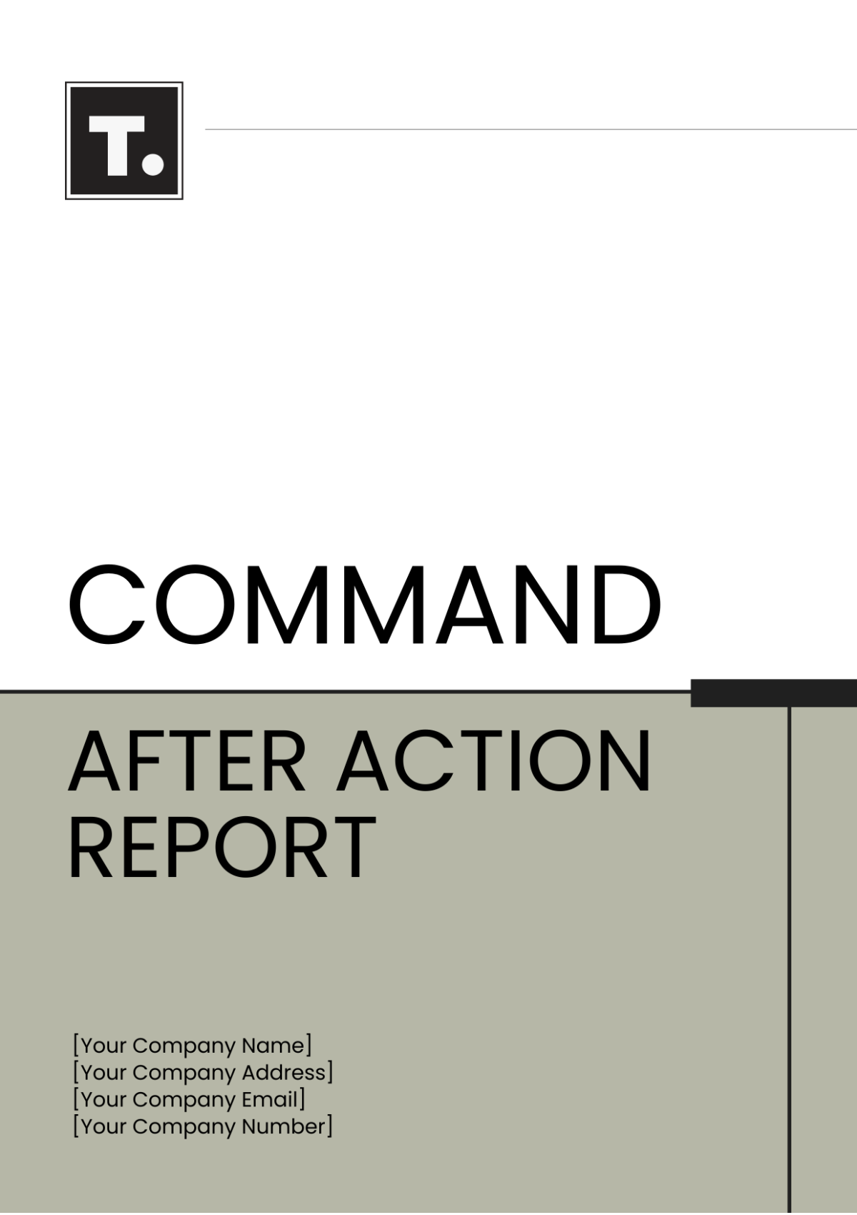 Command After Action Report Template - Edit Online & Download