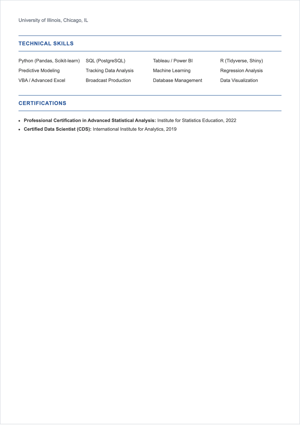 Free Sports Analyst ATS Resume Template, AI Resume Builder