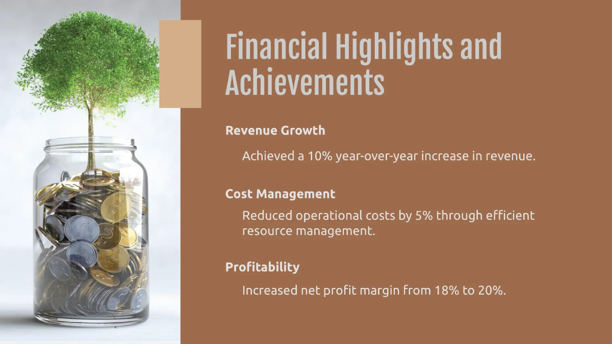 Free Interior Design Finance Presentation Template to Edit Online