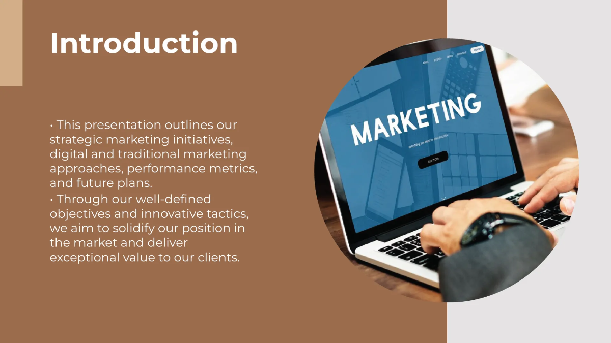 Free Interior Design Marketing Presentation Template to Edit Online