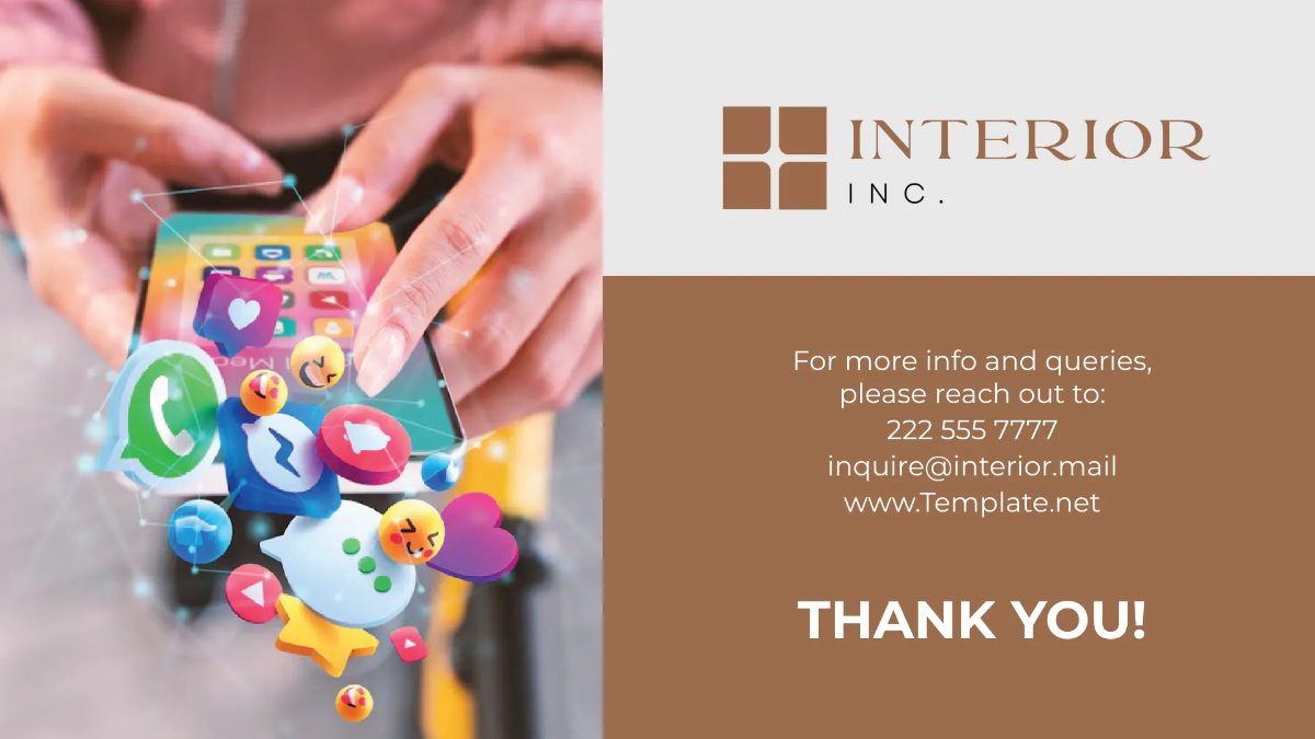 Free Interior Design Marketing Presentation Template to Edit Online