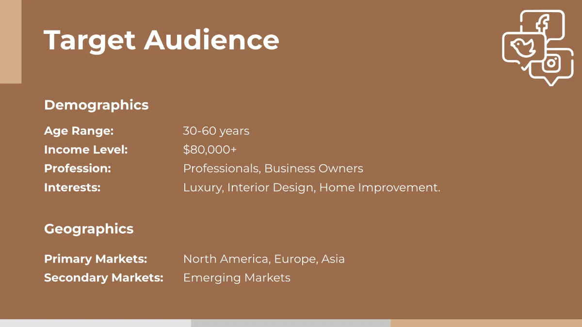 Free Interior Design Marketing Presentation Template to Edit Online