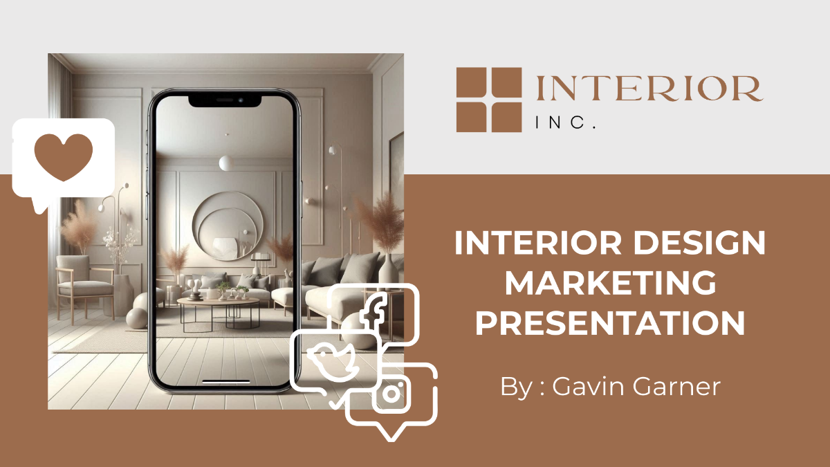 Interior Design Marketing Presentation