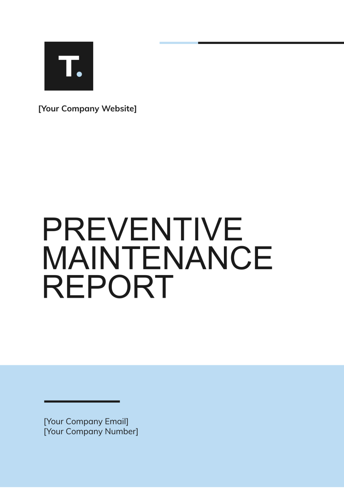 Preventive Maintenance Report Template - Edit Online & Download