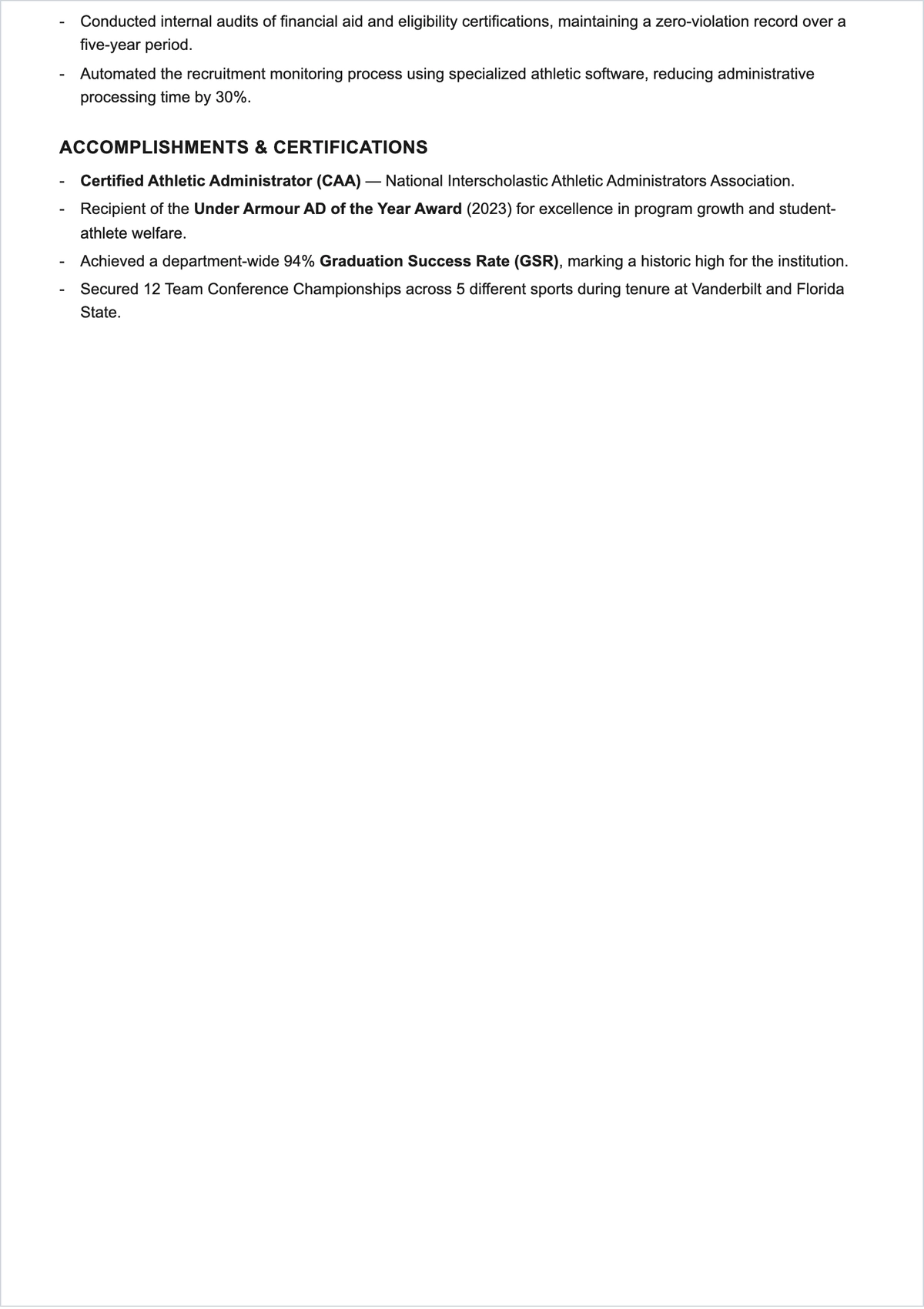 Free Sports ATS Resume Template, AI Resume Builder