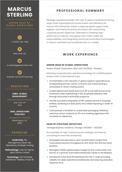 Free Sports Coach ATS Resume Template, AI Resume Builder