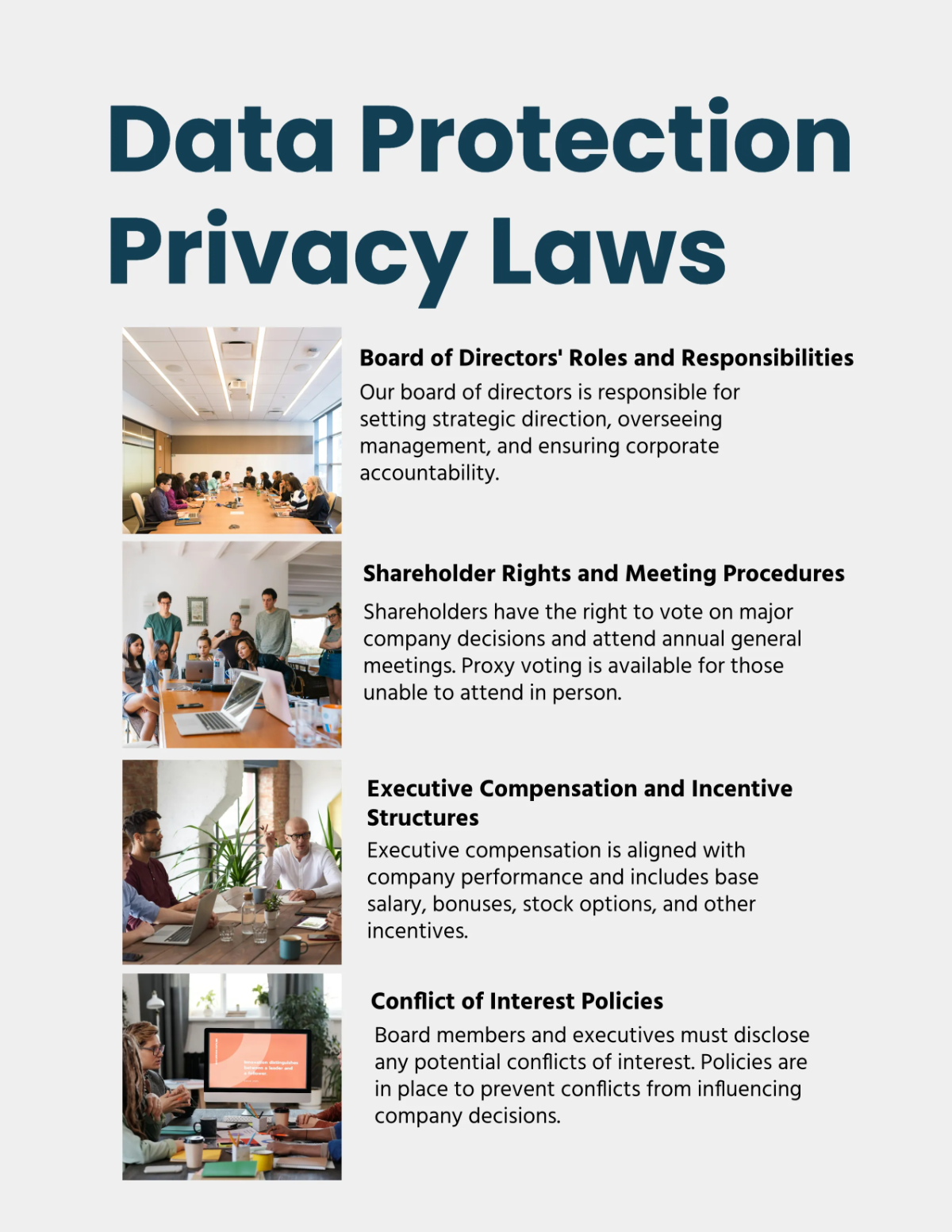 Free Company Regulations Catalog Template to Edit Online