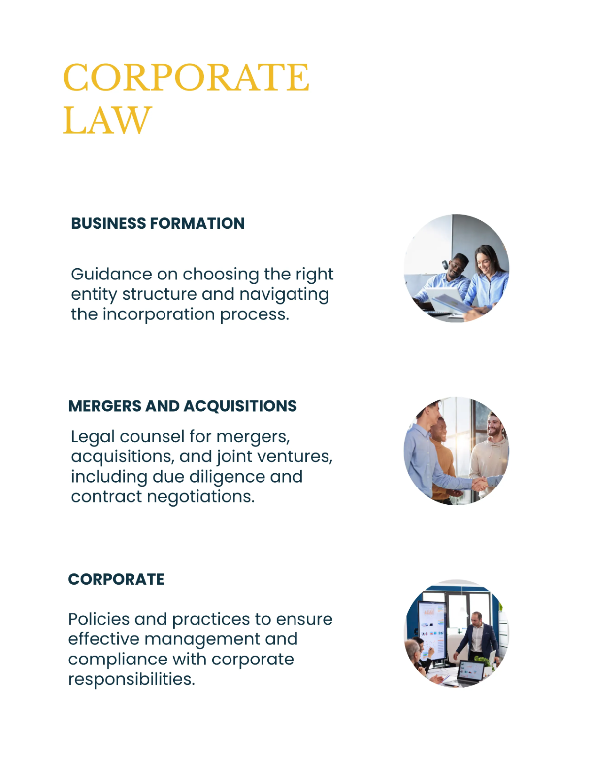 Free Legal Services Catalog Template to Edit Online