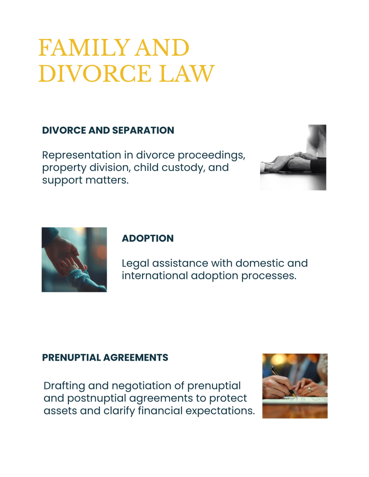 Free Legal Services Catalog Template to Edit Online