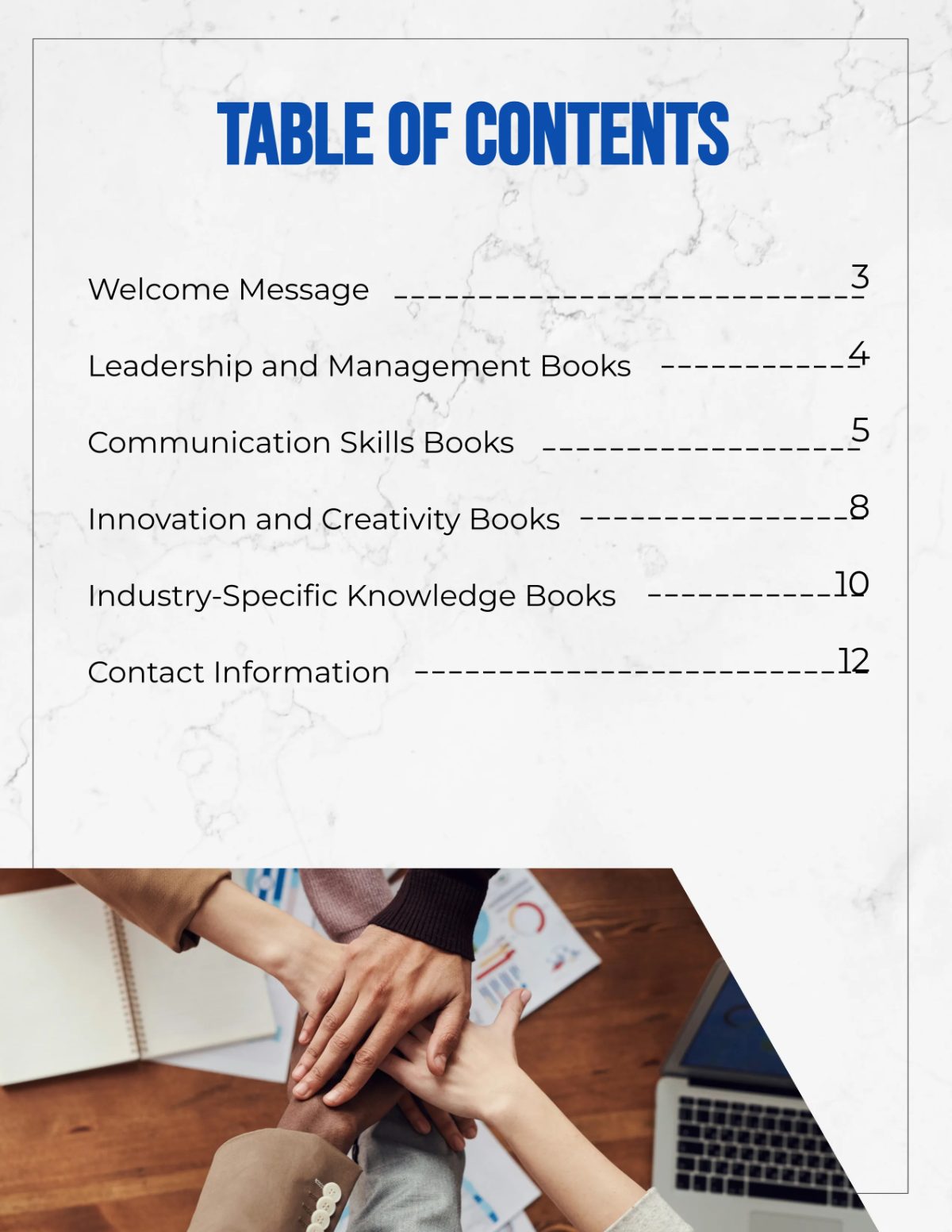Free Professional Development Books Catalog Template to Edit Online