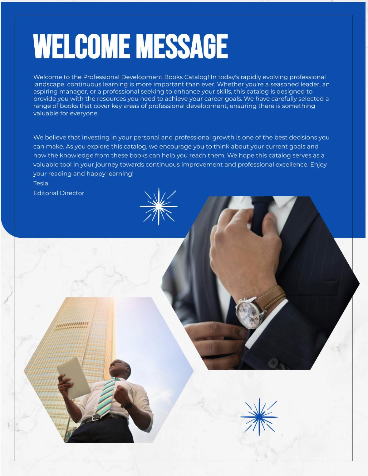 Free Professional Development Books Catalog Template to Edit Online