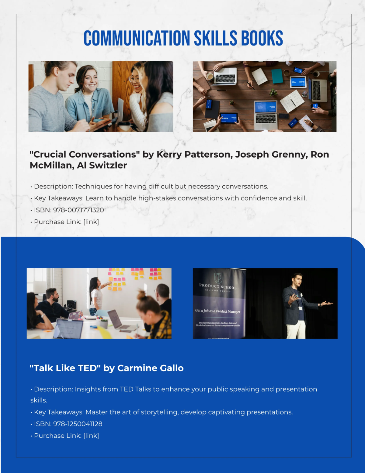 Free Professional Development Books Catalog Template to Edit Online