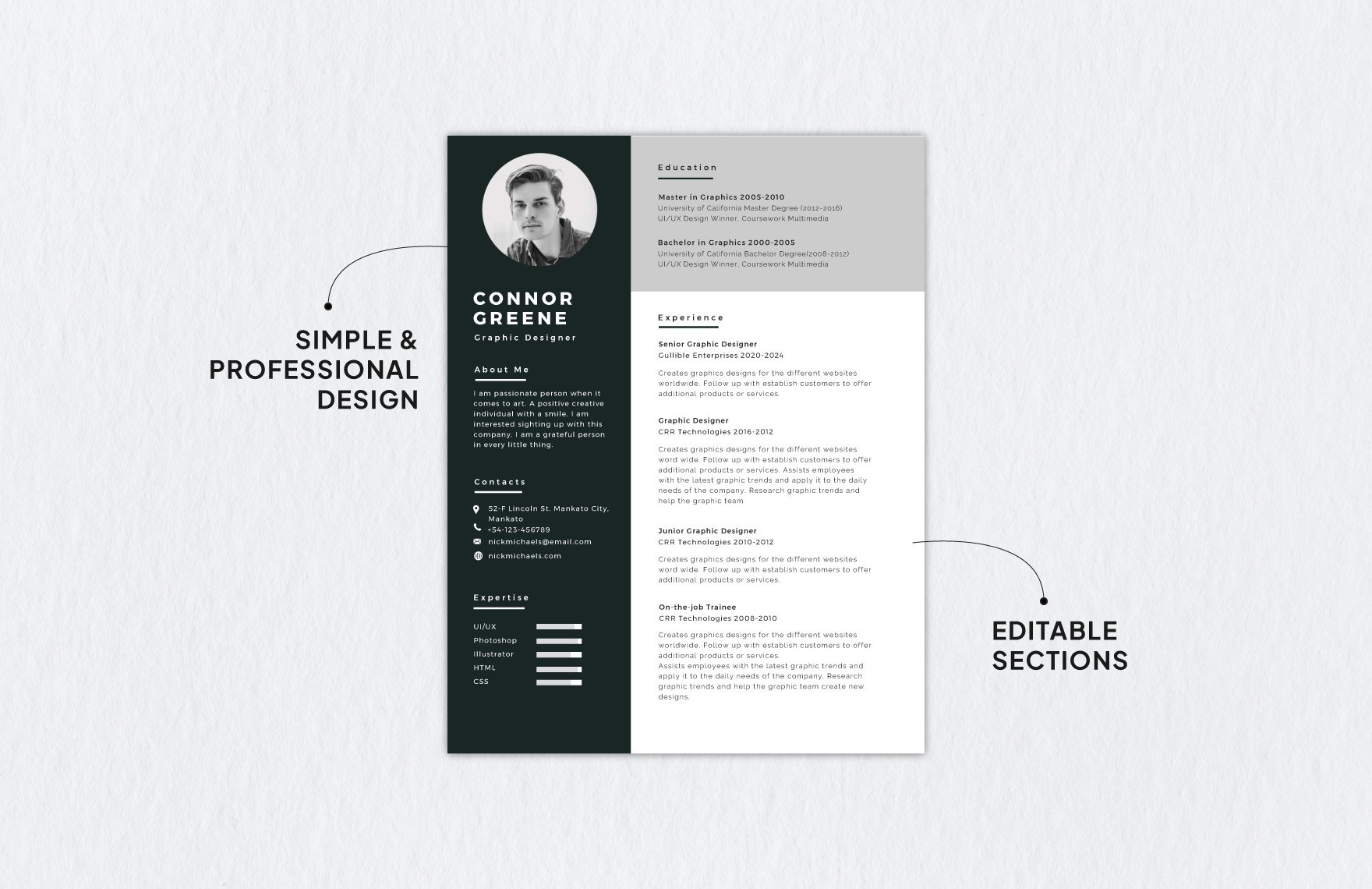 Experience Resume Template