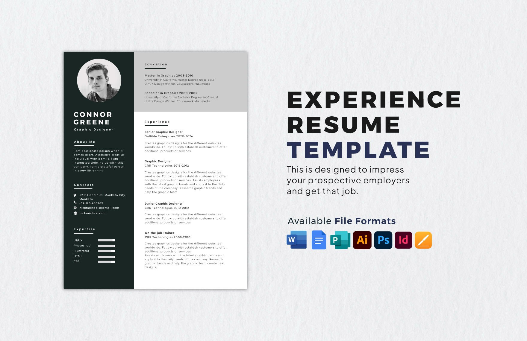 Experience Resume Template