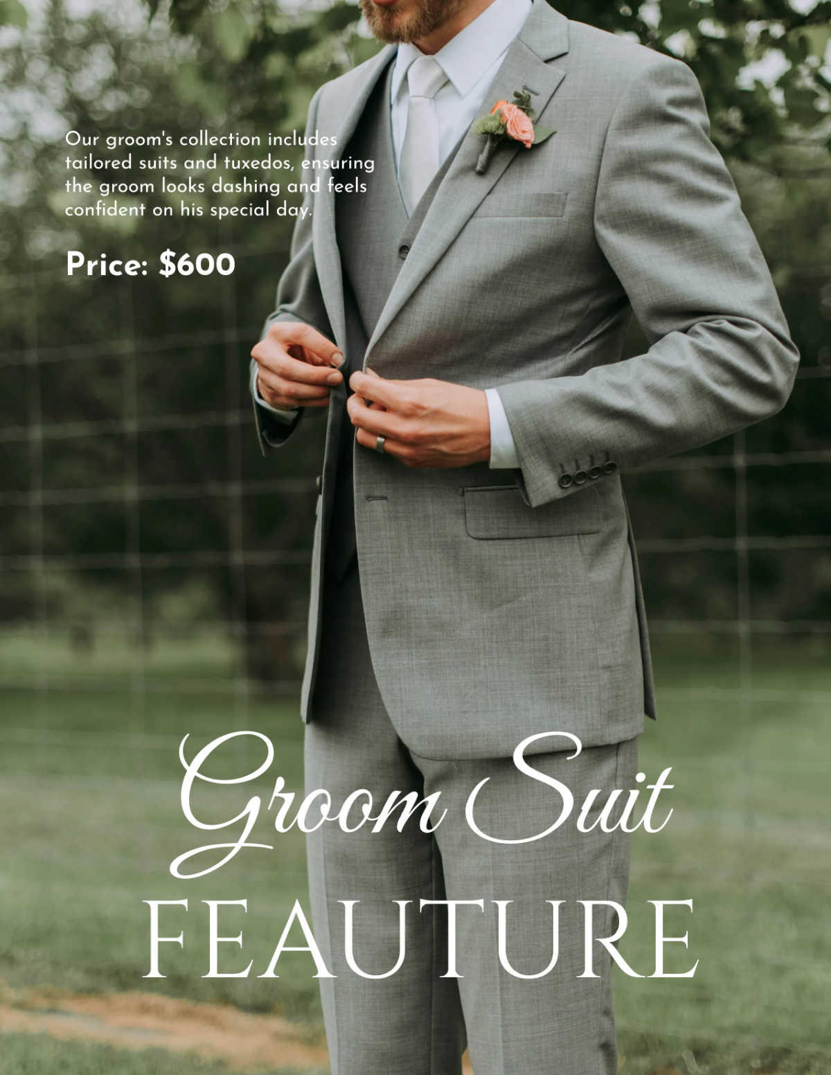 Free Wedding Wear Catalog Template to Edit Online