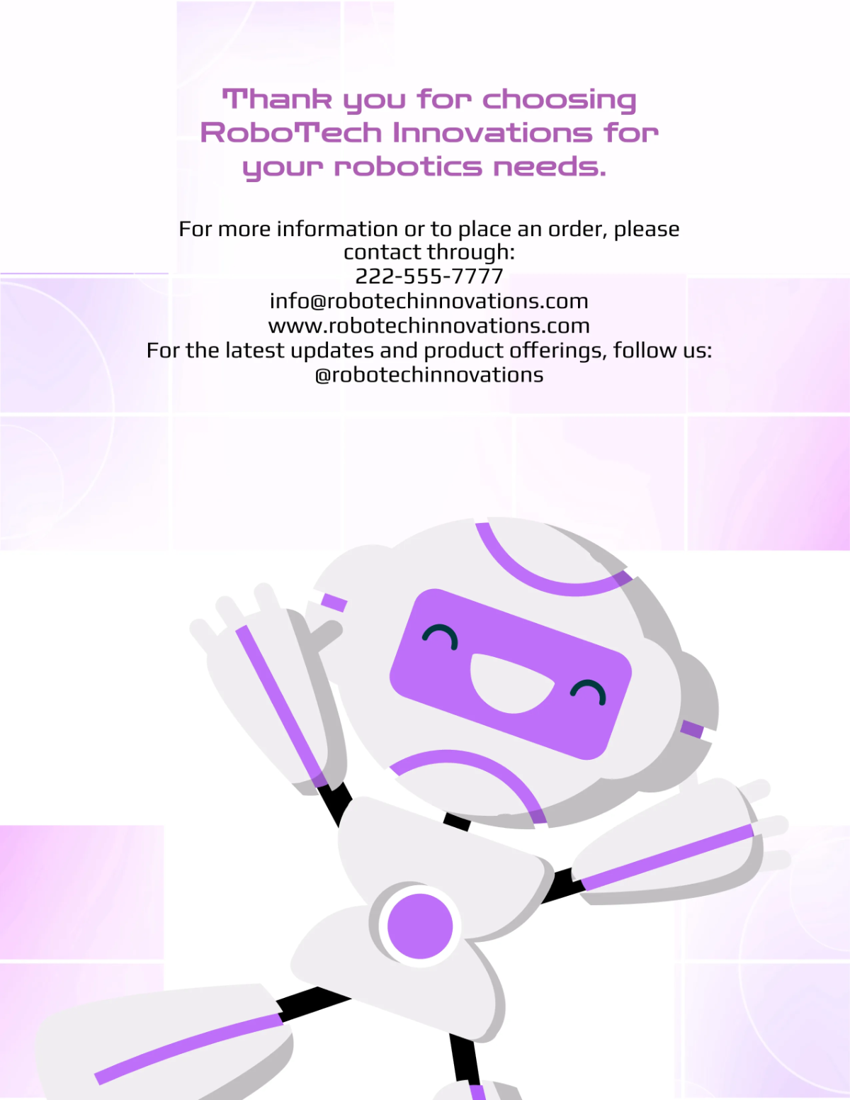 Free Robotics Tools Catalog Template to Edit Online