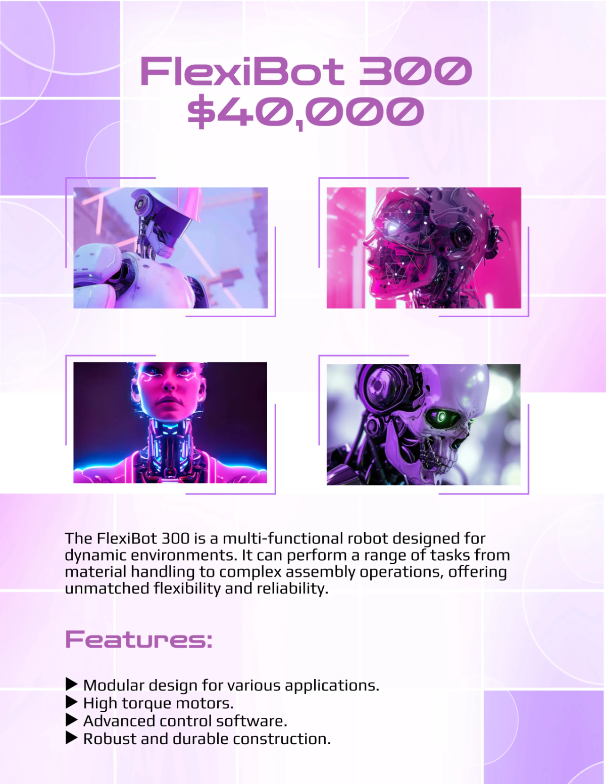 Free Robotics Tools Catalog Template to Edit Online