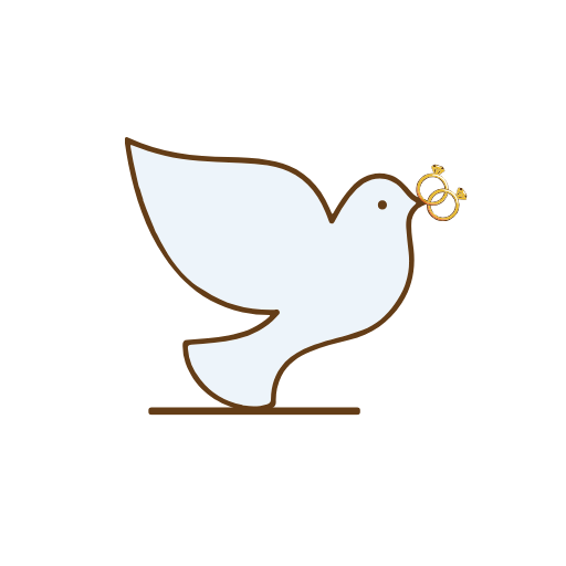 Dove Wedding Icon