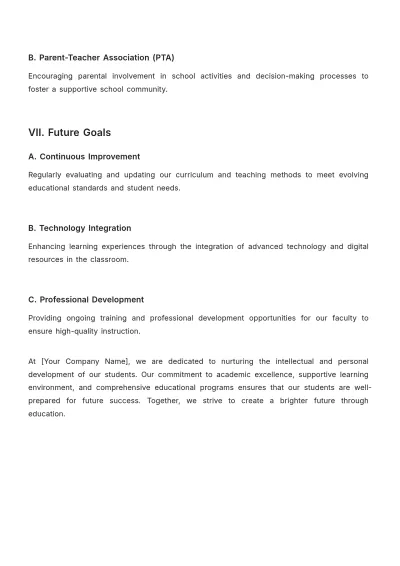 Free School Academic Statement Template to Edit Online