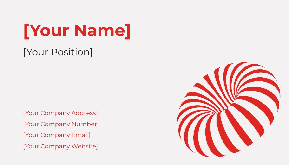 Free Urban Business Card Template to Edit Online