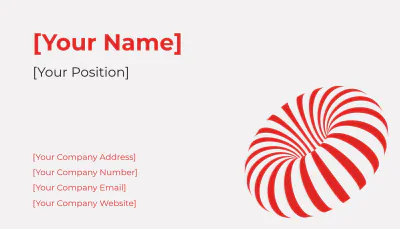Free Urban Business Card Template to Edit Online