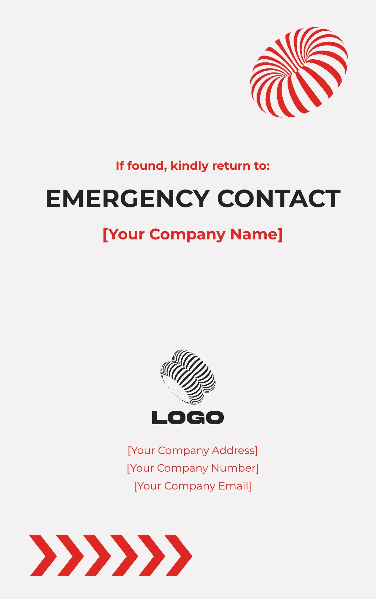 Free Urban ID Card Template to Edit Online