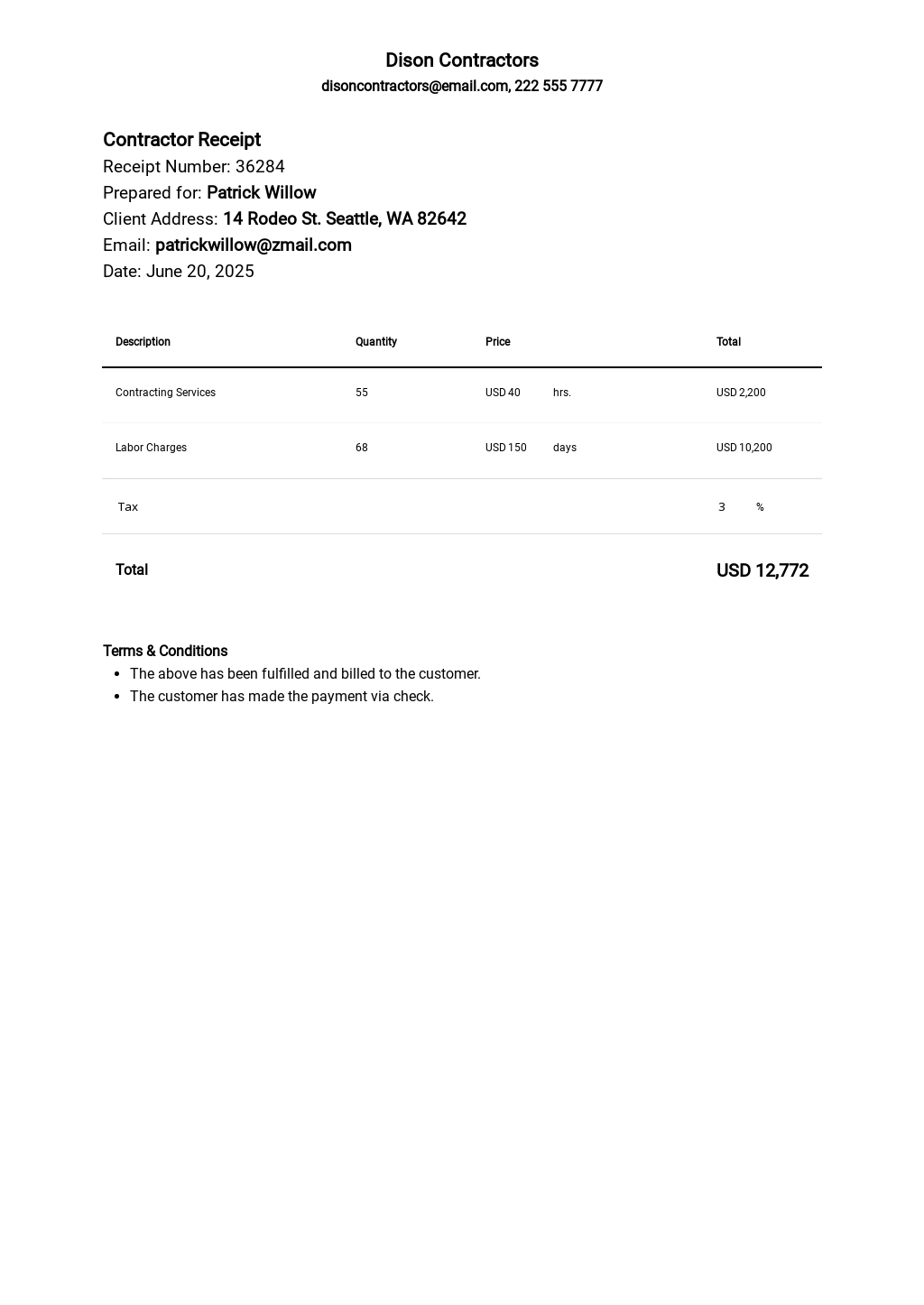 FREE Receipt Templates in Google Sheets (SPREADSHEETS) Template net