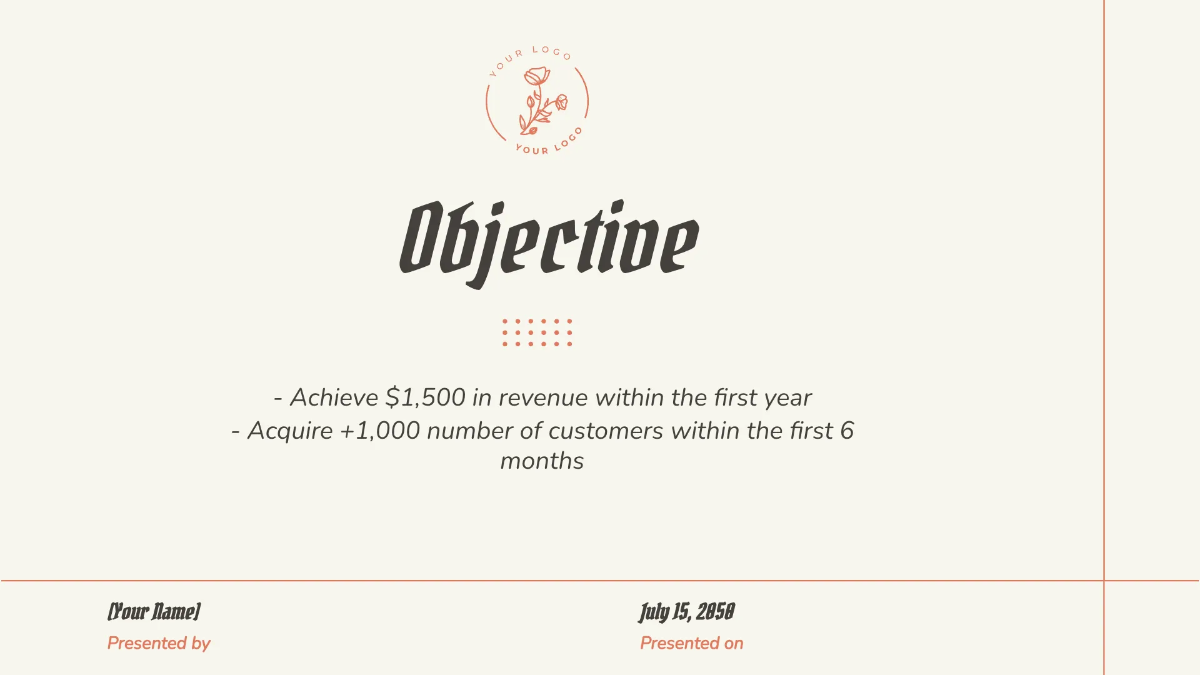 Free Minimalist Presentation Template to Edit Online