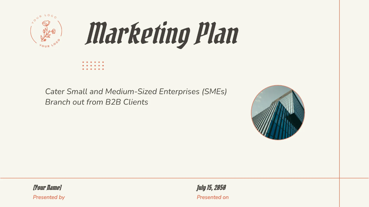 Free Minimalist Presentation Template to Edit Online